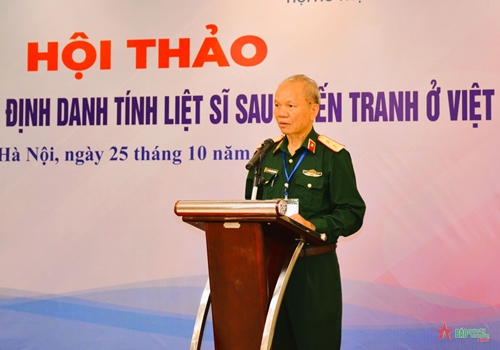 Hội thảo tìm kiếm, quy tập, xác định danh tính liệt sĩ sau chiến tranh ở Việt Nam