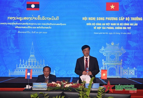Việt Nam - Lào đẩy mạnh hợp tác phòng, chống ma túy 