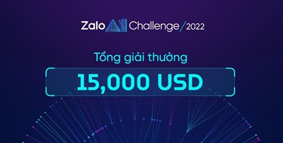 Zalo AI チャレンジは、合計賞金から最大