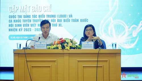 Sáng tác biểu trưng tuyên truyền Đại hội đại biểu toàn quốc Hội Sinh viên Việt Nam lần thứ XI