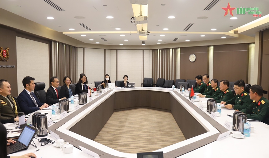 Đối thoại Chính sách Quốc phòng Việt Nam-Singapore lần thứ 13