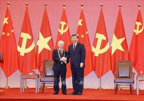 Một số hình ảnh hoạt động của Tổng Bí thư Nguyễn Phú Trọng trong chuyến thăm chính thức Trung Quốc


