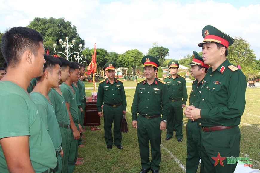 Tổng cục Chính trị Quân đội nhân dân Việt Nam kiểm tra hoạt động công tác Đảng, công tác chính trị năm 2022 tại Sư đoàn 968, Quân khu 4​