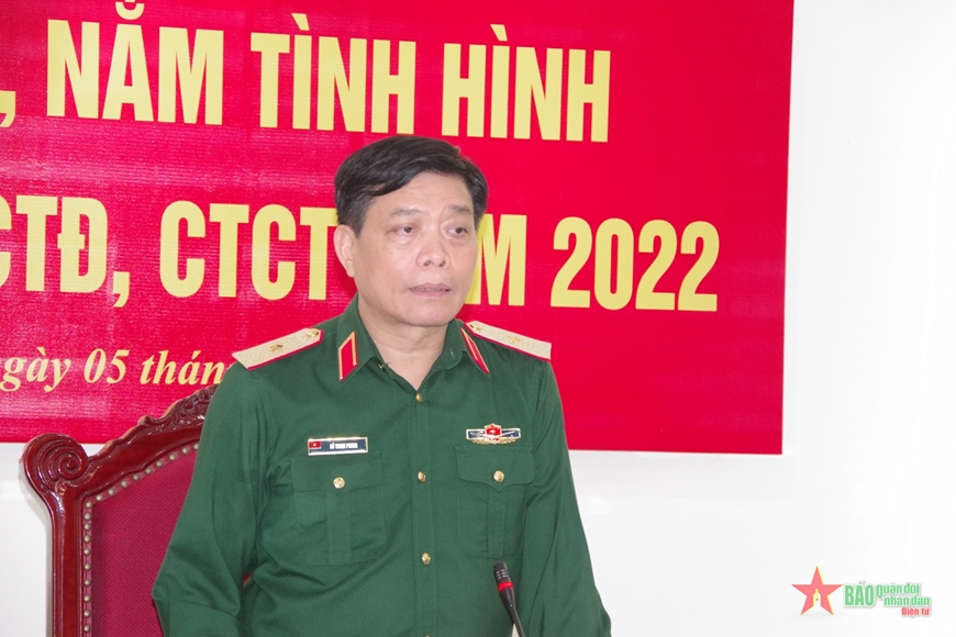 Tổng cục Chính trị Quân đội nhân dân Việt Nam kiểm tra hoạt động CTĐ, CTCT tại BĐBP tỉnh Quảng Trị