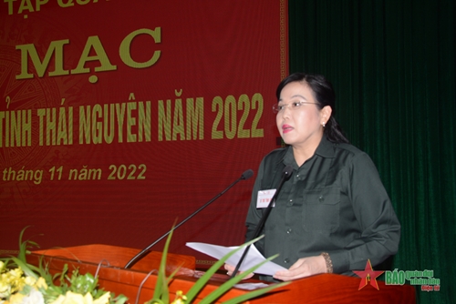 Tỉnh Thái Nguyên khai mạc diễn tập khu vực phòng thủ năm 2022