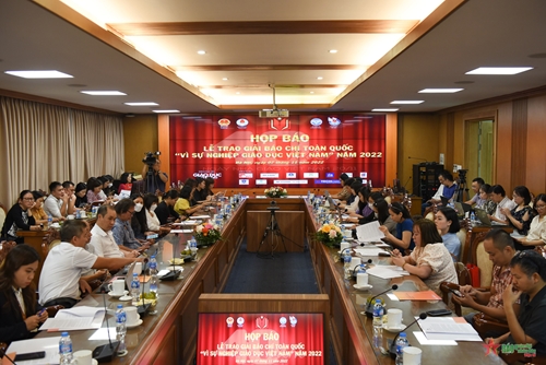 Gần 800 tác phẩm dự Giải báo chí toàn quốc “Vì sự nghiệp giáo dục Việt Nam” năm 2022