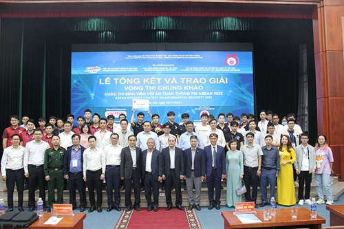 Đại học CNTT TP Hồ Chí Minh giành giải nhất cuộc thi Sinh viên với An toàn thông tin ASEAN 2022