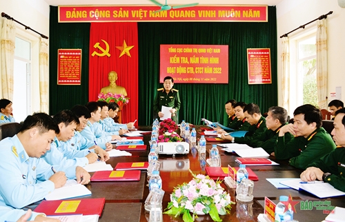 Tổng cục Chính trị Quân đội nhân dân Việt Nam kiểm tra hoạt động công tác Đảng, công tác chính trị tại Sư đoàn 361
