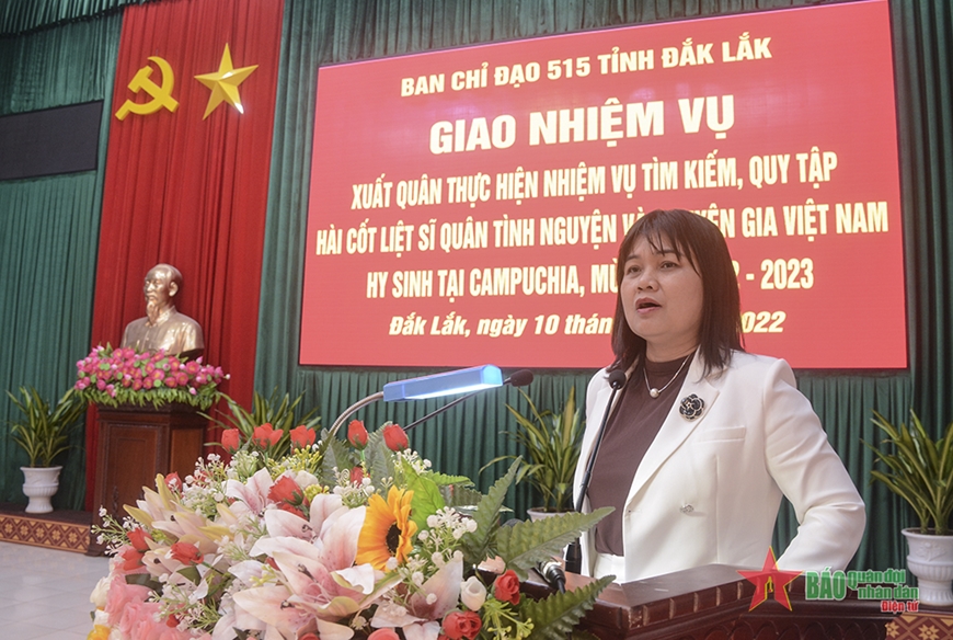 Đội K51, Bộ CHQS tỉnh Đắk Lắk nhận nhiệm vụ tìm kiếm, quy tập hài cốt liệt sĩ mùa khô 2022-2023