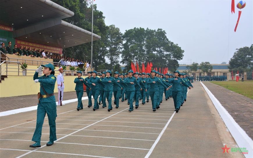 Khai mạc Hội thao Quốc phòng dân quân tự vệ và Trung đội dân quân cơ động năm 2022