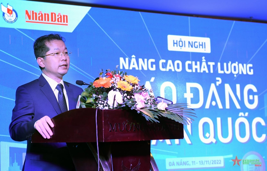 Báo Nhân Dân, Ban Tuyên giáo Trung ương, Hội Nhà báo Việt Nam tổ chức Hội nghị nâng cao chất lượng báo Đảng toàn quốc năm 2022