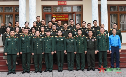 Khai mạc tập huấn nghiệp vụ cho cán bộ Quân đội nhân dân Lào