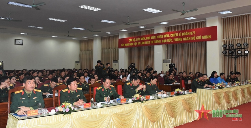 Khai mạc tập huấn nghiệp vụ cho cán bộ Quân đội nhân dân Lào