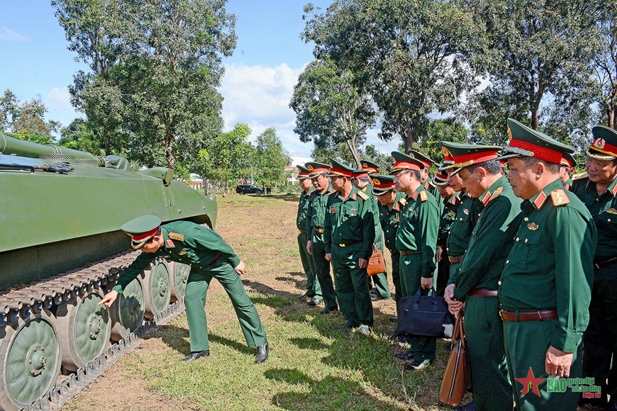 Đại tướng Phan Văn Giang thăm, làm việc với Quân đoàn 3