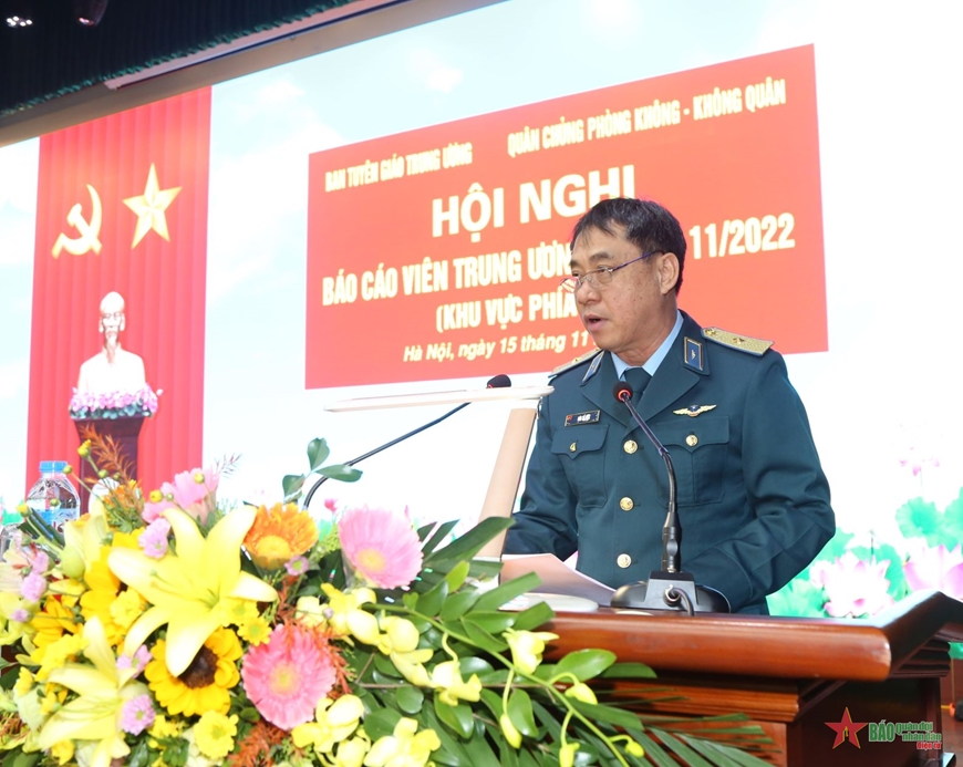 Hội nghị B&aacute;o c&aacute;o vi&ecirc;n Trung ương th&aacute;ng 11-2022