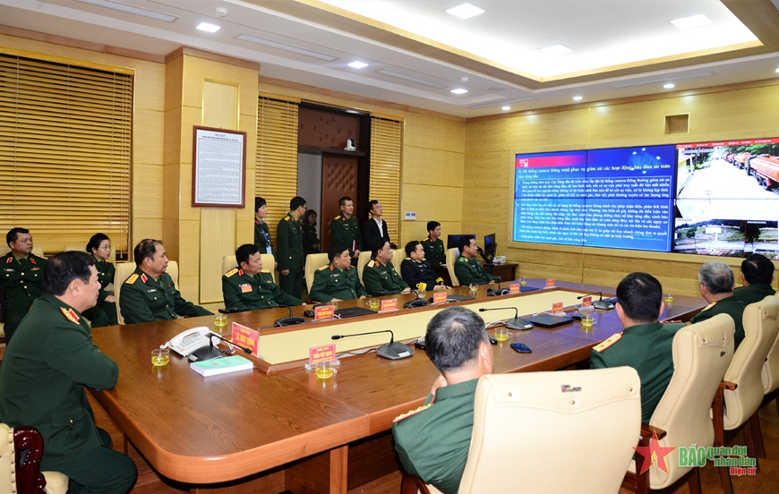 Bộ Quốc phòng tổ chức Hội nghị tham quan chuyển đổi số công tác hậu cần quân đội