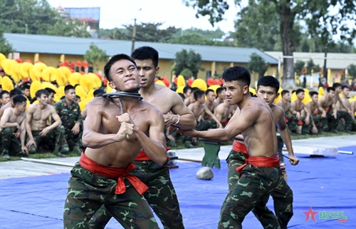 Bộ đội Đặc công sẽ trình diễn võ thuật tại Triển lãm Quốc phòng quốc tế Việt Nam 2022