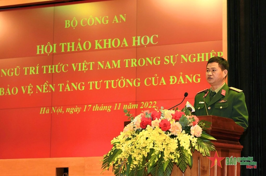 Đội ngũ trí thức Việt Nam trong sự nghiệp bảo vệ nền tảng tư tưởng của Đảng