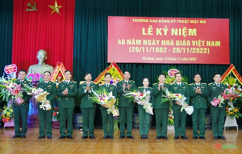 Trường Cao đẳng Kỹ thuật mật mã kỷ niệm Ngày Nhà giáo Việt Nam