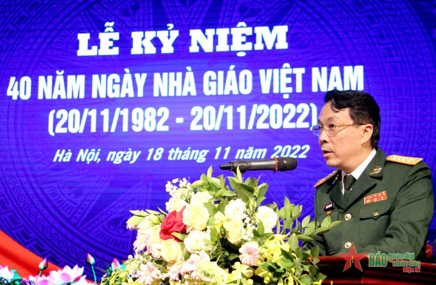 Trường Đại học Văn hóa Nghệ thuật Quân đội kỷ niệm Ngày Nhà giáo Việt Nam