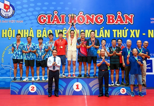 Bế mạc Giải bóng bàn Cúp Hội Nhà báo Việt Nam lần thứ XV năm 2022

