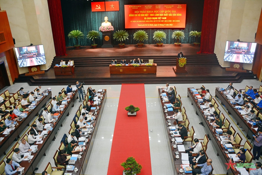 Hội thảo khoa học cấp quốc gia: “Đồng chí Võ Văn Kiệt - Nhà lãnh đạo xuất sắc của Đảng và cách mạng Việt Nam”