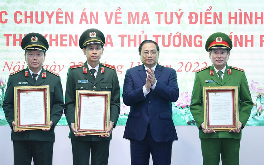 Thủ tướng Chính phủ Phạm Minh Chính dự Hội nghị sơ kết các chuyên án về ma túy