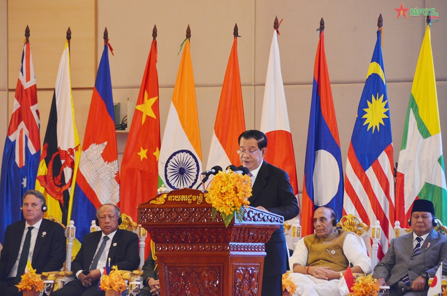 Đại tướng Phan Văn Giang dự khai mạc Hội nghị Bộ trưởng Quốc phòng các nước ASEAN mở rộng lần thứ 9