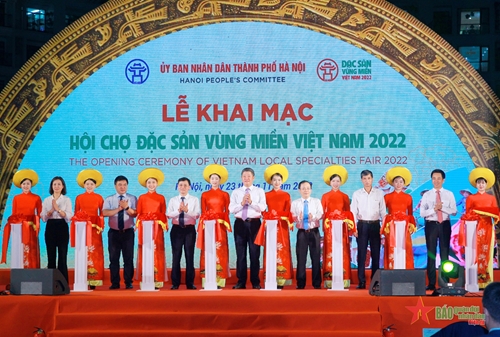 Khai mạc Hội chợ Đặc sản vùng miền Việt Nam năm 2022
