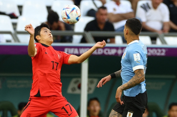 Uruguay 0 - 0 Hàn Quốc: Bất phân thắng bại