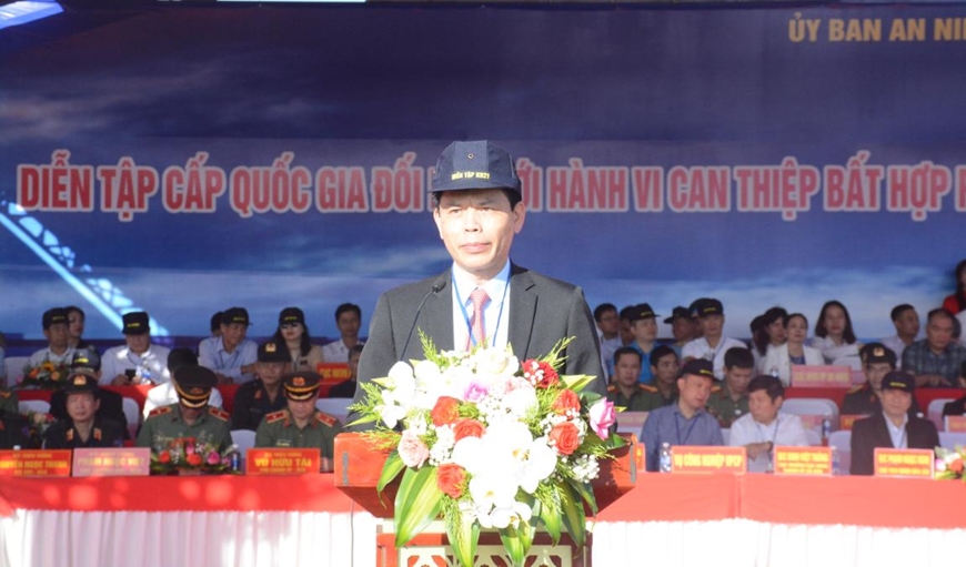 Diễn tập cấp quốc gia về an ninh hàng không