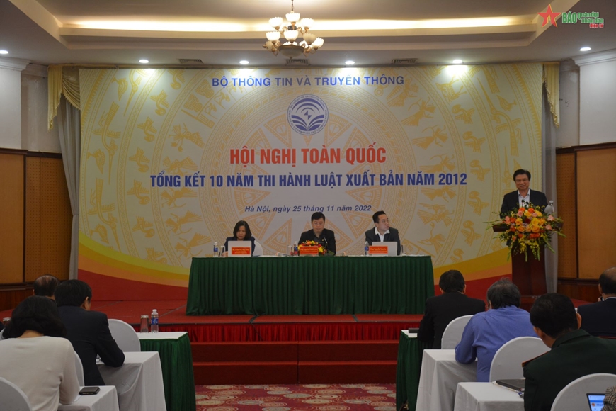 Tổng kết 10 năm thi hành Luật Xuất bản năm 2012