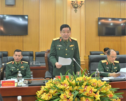 Góp ý dự thảo Nghị quyết lãnh đạo thực hiện nhiệm vụ quân sự, quốc phòng và xây dựng Đảng bộ Quân đội năm 2023