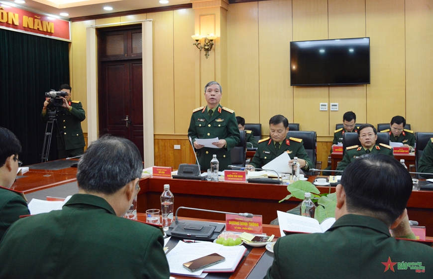 Đại tướng Lương Cường chủ trì hội nghị nghiệm thu công trình “Lịch sử CTĐ, CTCT trong Quân đội nhân dân Việt Nam” (2000 – 2020)