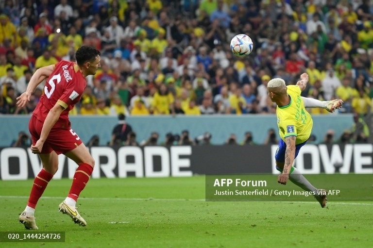 World Cup 2022 - Brazil 2-0 Serbia: Ứng cử viên vô địch thị uy sức mạnh, Richarlison lập siêu phẩm