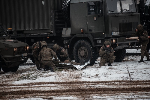 NATO tập trận ở khu vực hành lang Suwalki