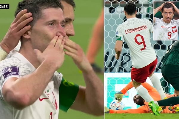 Giọt nước mắt hạnh phúc của Lewandowski