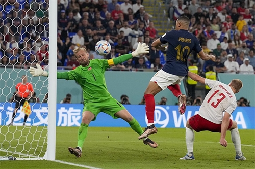Kết quả World Cup 2022 Pháp và Đan Mạch: Pháp là đội đầu tiên vào vòng 1/8