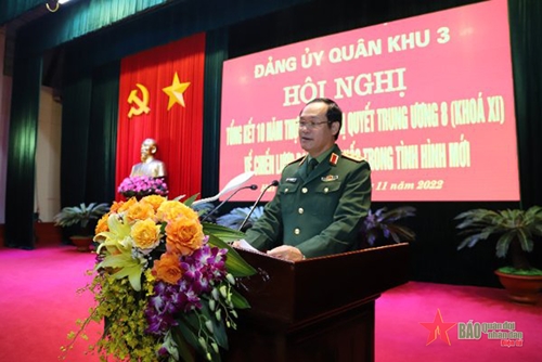Đảng ủy Quân khu 3 tổng kết 10 năm thực hiện Nghị quyết Trung ương 8, khóa XI