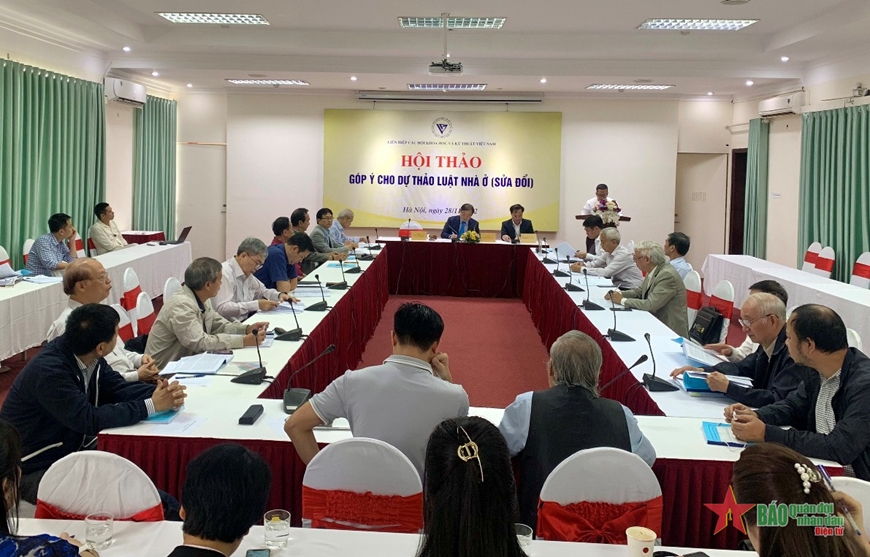 Hội thảo góp ý Dự thảo Luật Nhà ở (sửa đổi)