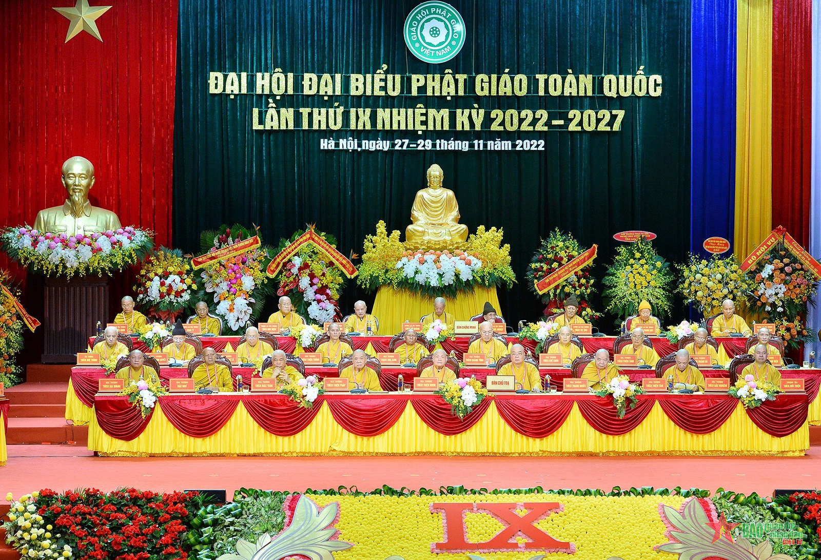 Đại hội đại biểu Phật giáo toàn quốc lần thứ IX khai mạc trọng thể