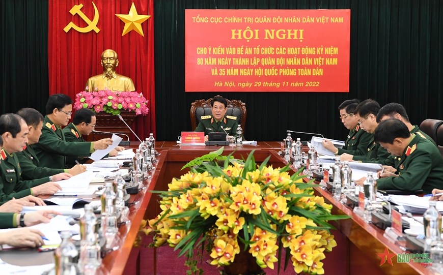 Tổ chức kỷ niệm 80 năm Ngày thành lập Quân đội nhân dân Việt Nam: Cần mang tính toàn diện, có trọng tâm, trọng điểm