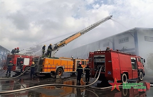 Thanh Hóa diễn tập chữa cháy và cứu nạn, cứu hộ cấp tỉnh năm 2022