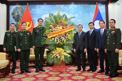Bộ Quốc phòng Việt Nam chúc mừng Quốc khánh nước CHDCND Lào