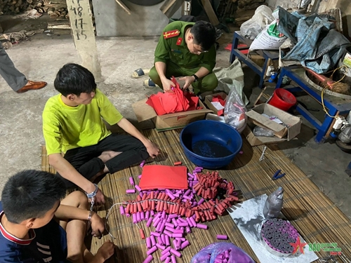 Hà Nội: Ngăn chặn pháo nổ lậu dịp cuối năm