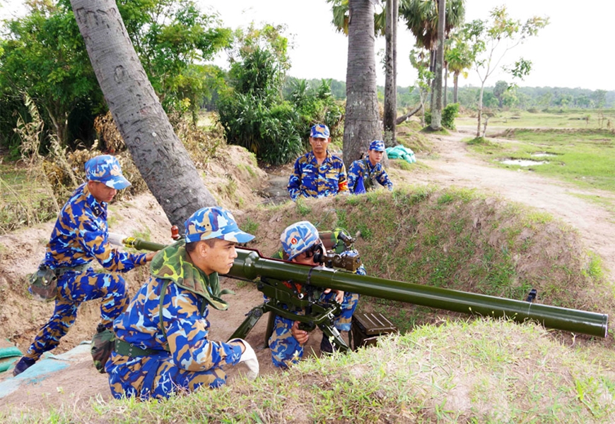 Lữ đoàn 962, Quân khu 9: Kiểm tra diễn tập, bắn đạn thật năm 2022