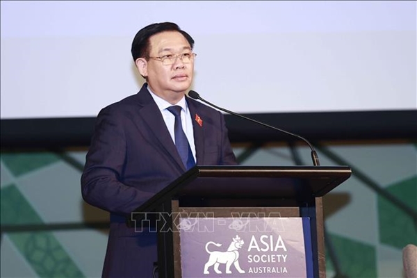 Chủ tịch Quốc hội Vương Đình Huệ dự Diễn đàn hợp tác kinh tế Việt Nam-Australia