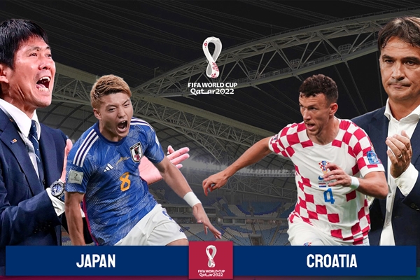 Vòng 1 8, Nhật Bản-Croatia “Samurai xanh” viết tiếp lịch sử