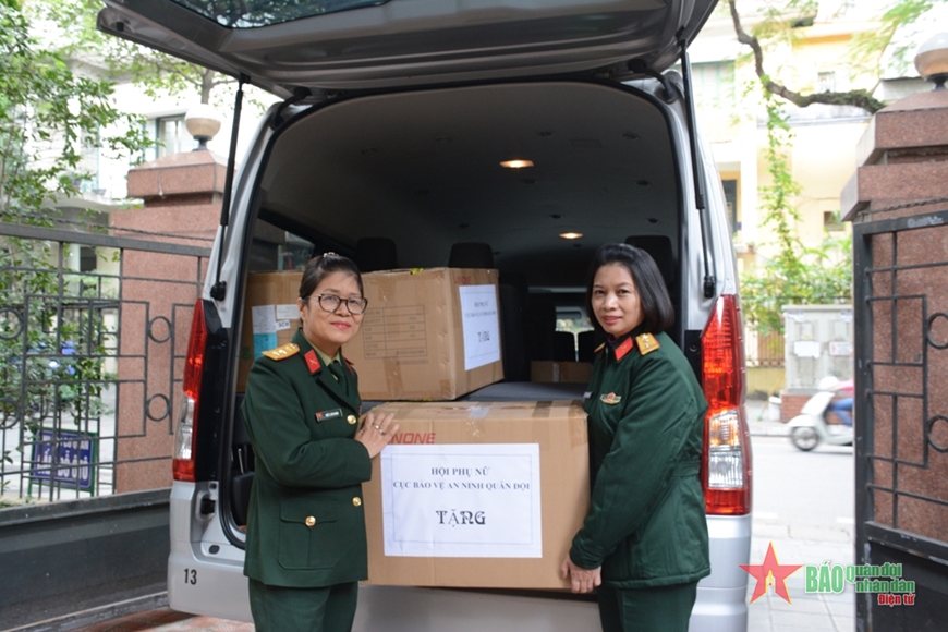 Hội Phụ nữ Cục Bảo vệ An ninh quân đội ủng hộ Chương trình Mottainai 2022