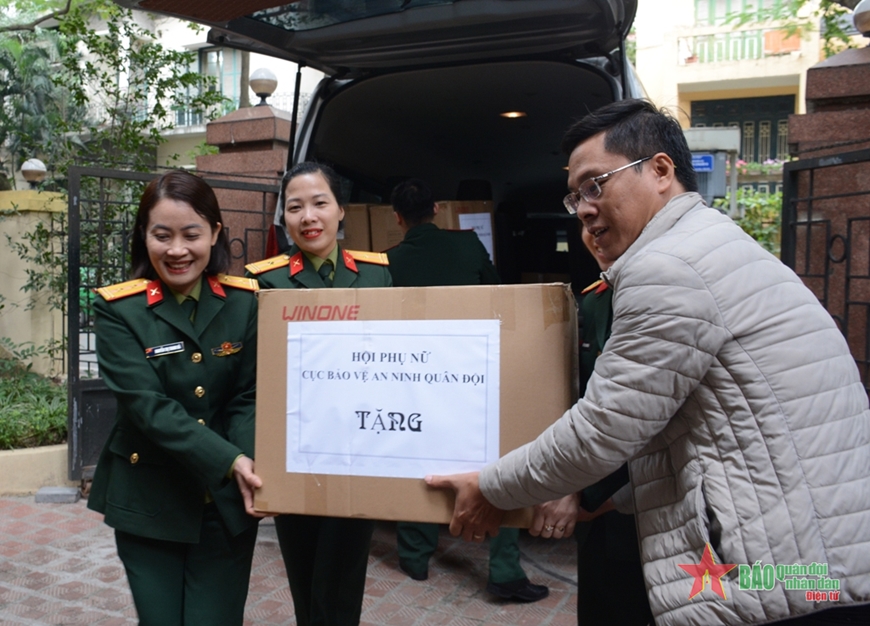 Hội Phụ nữ Cục Bảo vệ An ninh quân đội ủng hộ Chương trình Mottainai 2022
